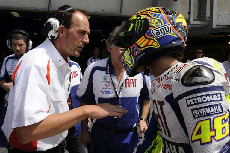 Pit Baumgartner und Valentino Rossi: Auf Anhieb gut verstanden