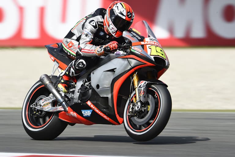 Aprilia-Werkspilot Alvaro Bautista