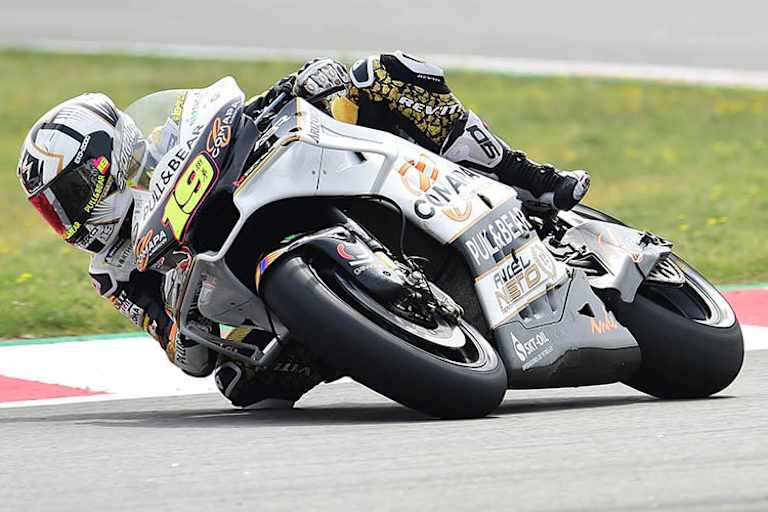 Wird es nicht mehr geben: Das Nieto-MotoGP-Team mit Bautista