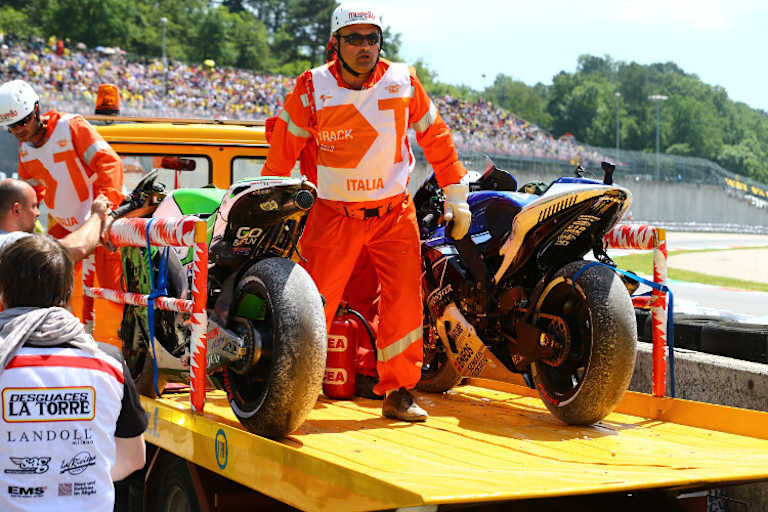 Mugello 2013: Bautista räumte Rossi schon in der zweiten Kurve ab