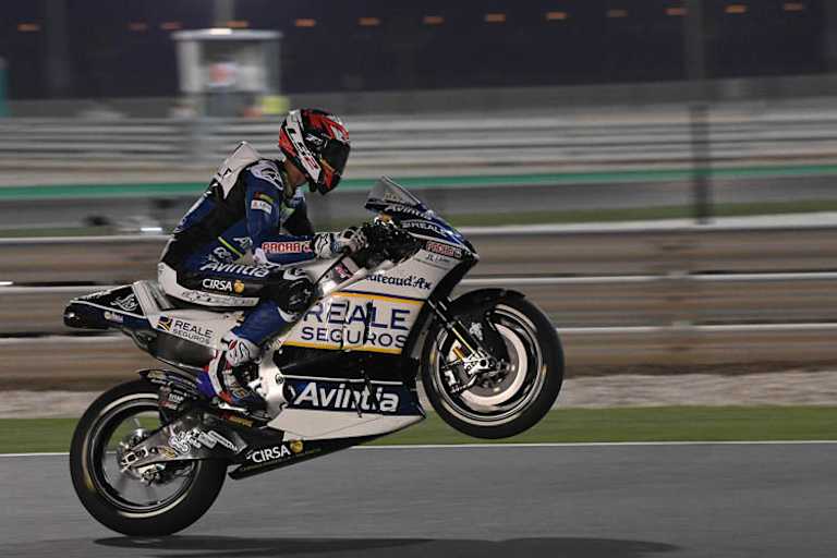 Loris Baz beim GP von Katar 2017