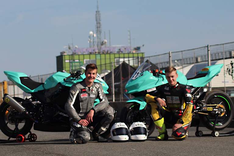 Im Krankenstand. Micky Winkler und Troy Beinlich (v.li.)