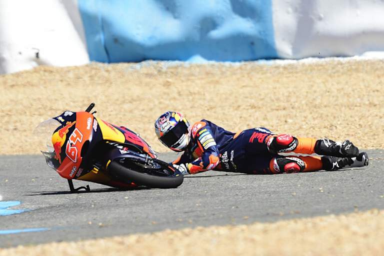 «Bendsneyder haben wir eigentlich auch ganz vorne erwartet», sagt KTM-Moto3-Projektleiter Christian Korntner