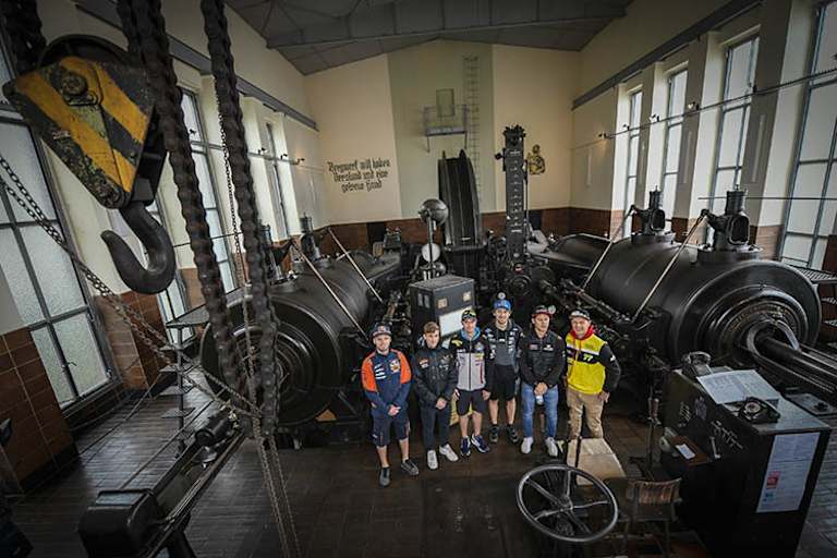 Die GP-Piloten genossen ihre Tour