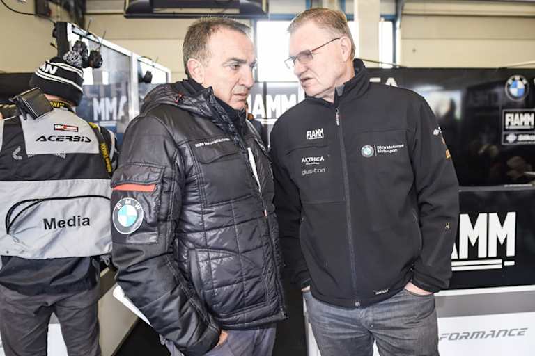 Althea-Boss Genesio Bevilacqua (li.) und Jan Witteveen