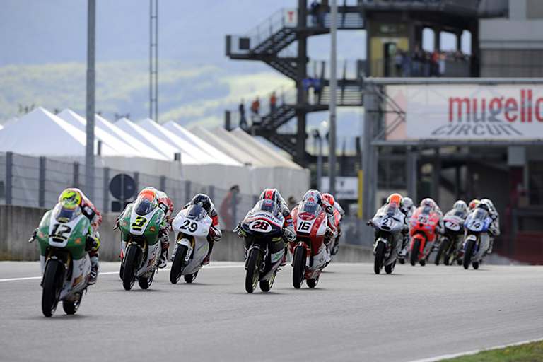 Bezzecchi kämpfte gegen Fabio Di Giannantonio um den Sieg