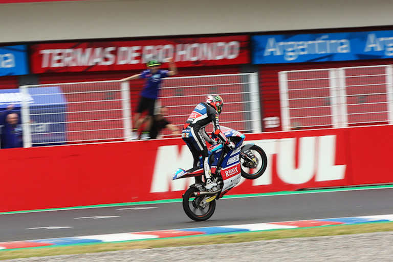 Marco Bezzecchi holte in Argentinien seinen ersten Moto3-Sieg