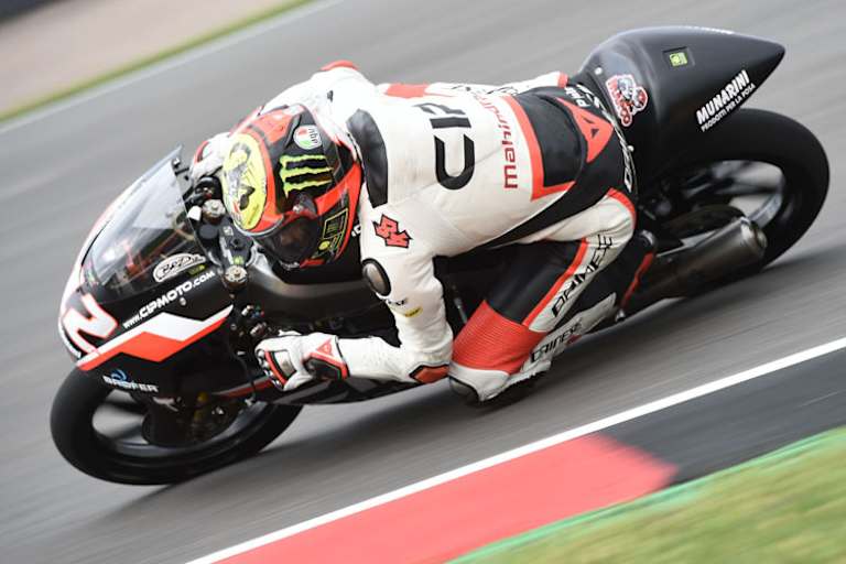 Marco Bezzecchi auf der Mahindra