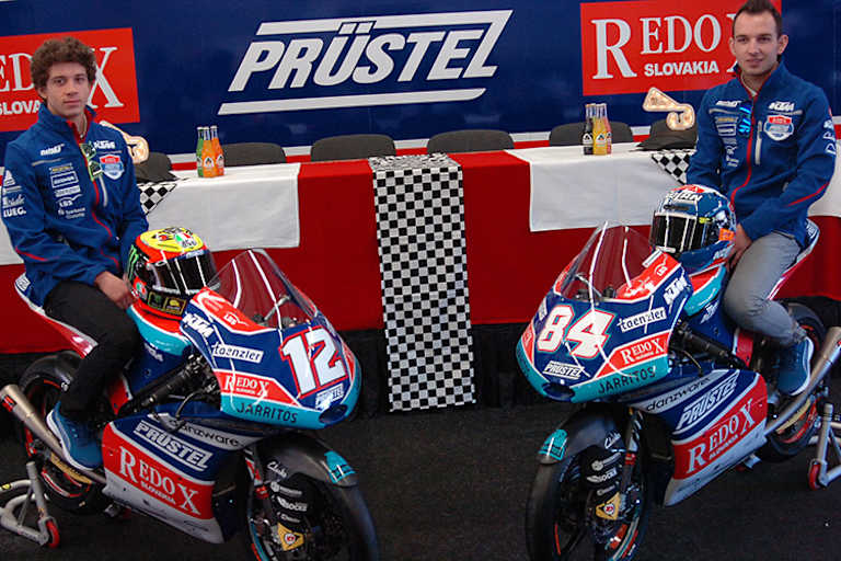 Das PrüstelGP-Duo: Bezzecchi (12) und Kornfeil (84)