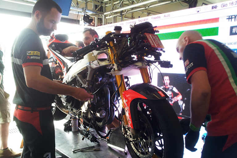 Aprilia erfüllt Max Biaggi jeden Wunsch