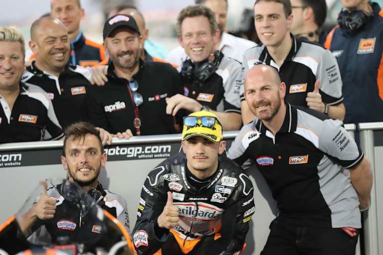 Katar-GP: Hinten freuen sich Max Biaggi und Peter Öttl