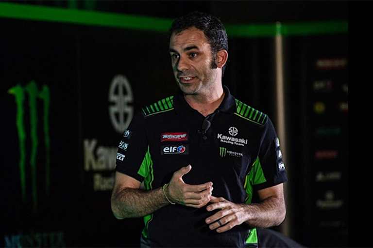 Kawasaki-Manager Biel Roda