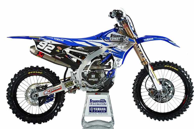 Das Bike von Valentin Guillod für die Saison 2015