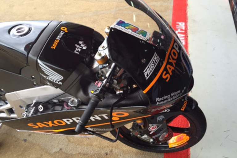 Auf den RTG-Honda wird nicht mehr für «Automobile Weise» geworben