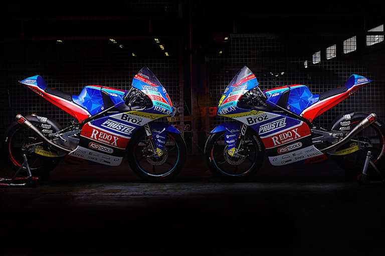 Team aus Sachsen, Fahrer aus Tschechien: So sehen die Prüstel-KTM 2019 aus
