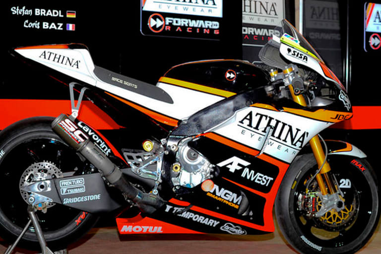 Die Forward-Yamaha soll Stefan Bradl 2015 zu neuen Höhenflügen verhelfen