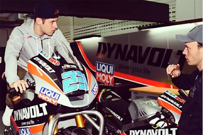 Schrötter mit Crew-Chief Patrick Mellauner