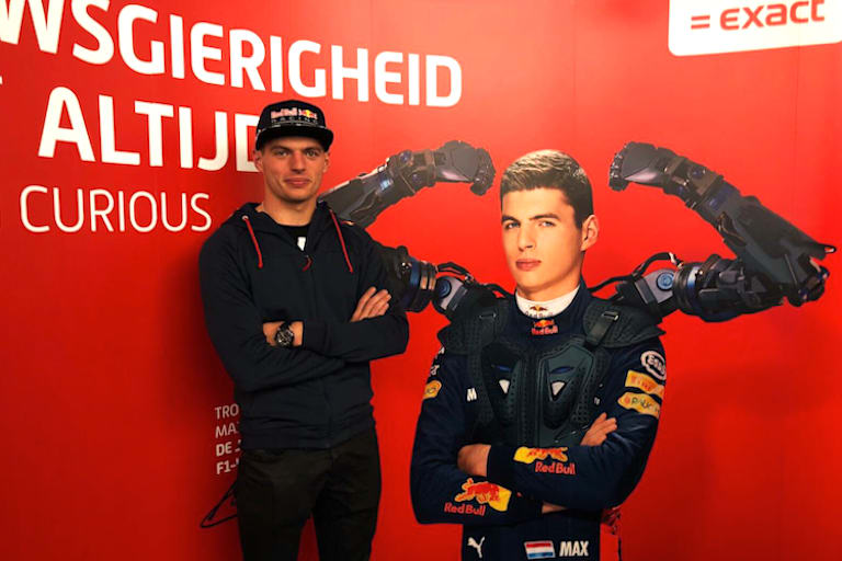 Max bei seinem Auftritt für Exact