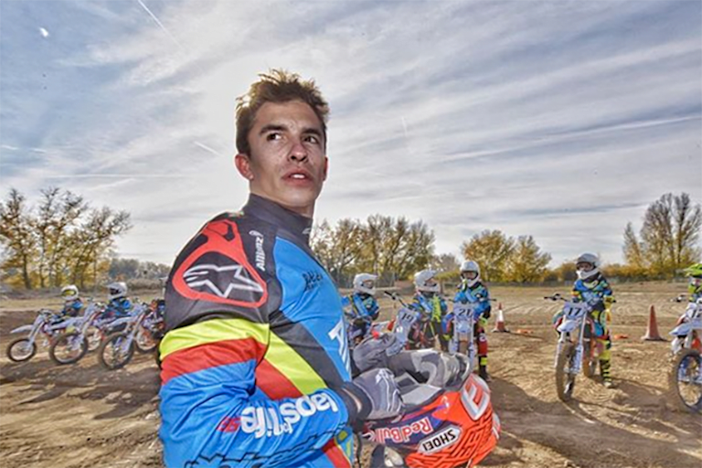 Marc Márquez setzt sich auch in diesem Winter wieder für den Nachwuchs ein