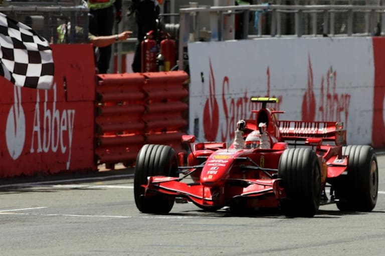 Räikkönen in der WM-Saison 2007