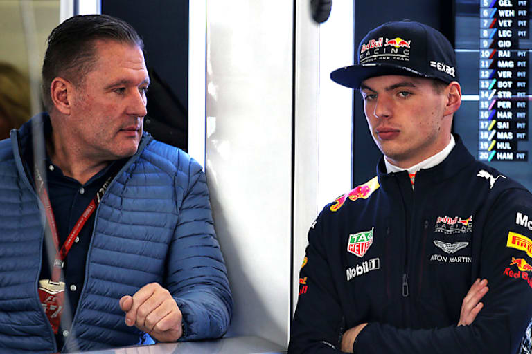Jos und Max Verstappen