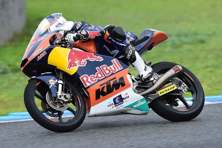 Die ersten Tests mit der Werks-KTM verliefen erfolgreich