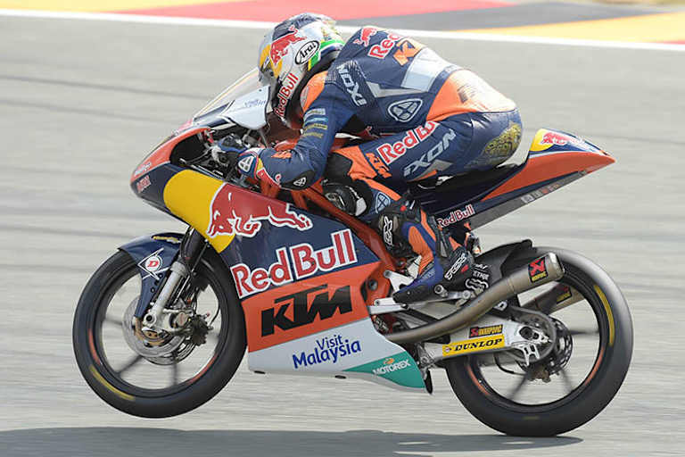 Binder auf der KTM des Teams Red Bull KTM Ajo