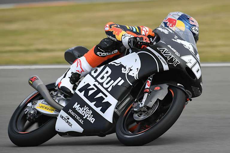 Binder auf der Red Bull-KTM in Valencia