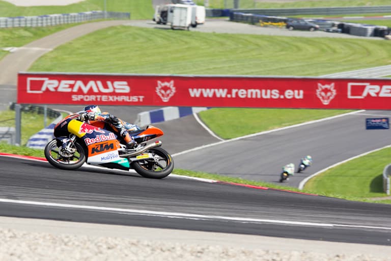 Brad Binder beim Spielberg-Test