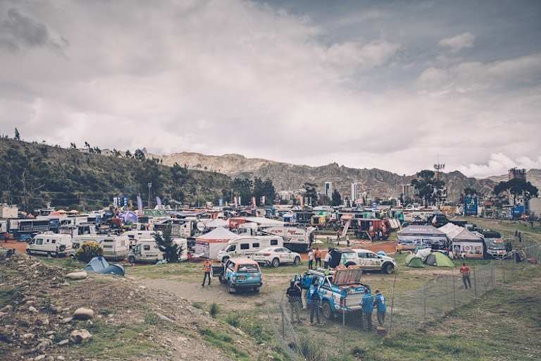 Das Biwak in La Paz 2017