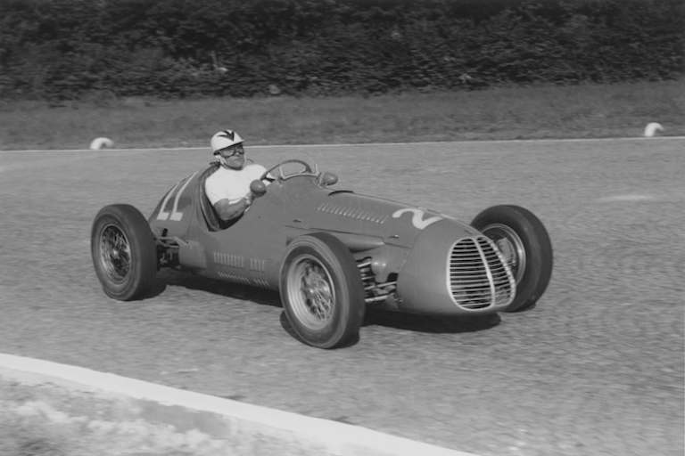 Felice Bonetto in Monza 1952