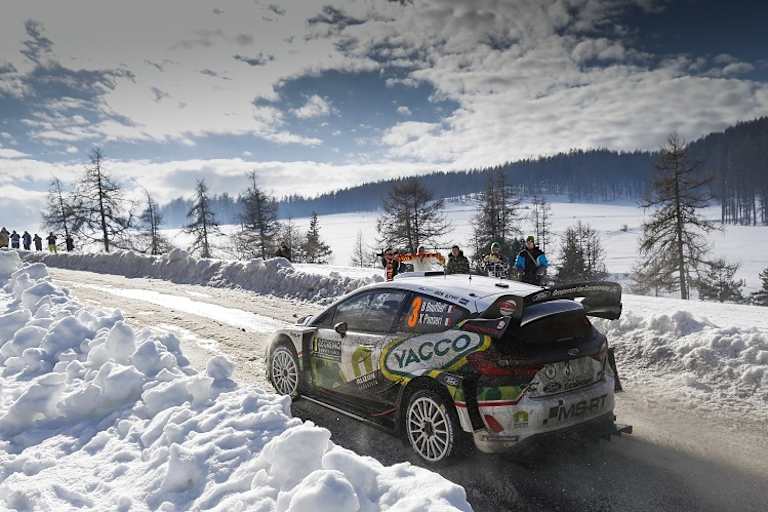 Bryan Bouffier erstmals im Ford Fiesta WRC von M-Sport Ford