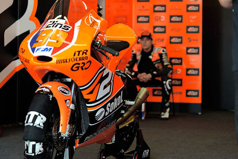 Enzo Boulom durfte als Wildcard-Pilot in Jerez und Le Mans GP-Luft schnuppern