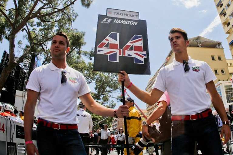 Grid-Boys in Monaco