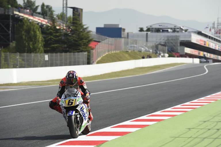 Stefan Bradl auf dem Circuit de Catalunya