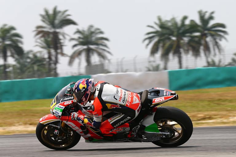 Stefan Bradl büsste in Sepang nur 0,165 sec auf die Bestzeit von Rossi ein