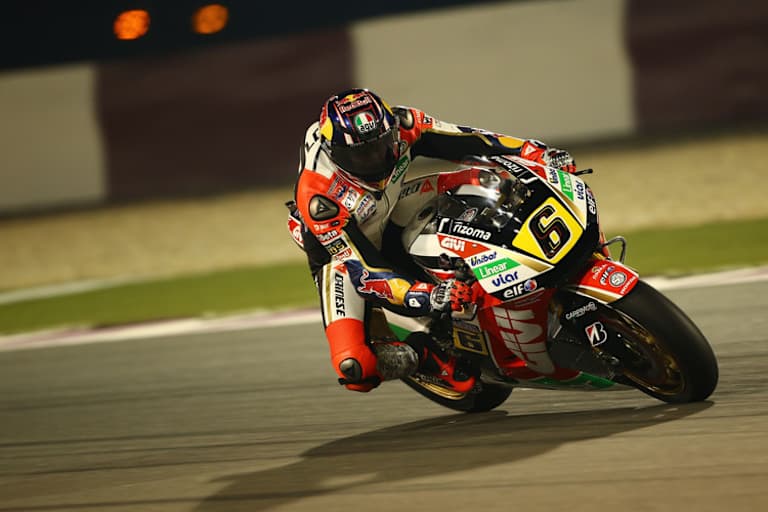 Nur noch 0,314 sec zurück: Stefan Bradl