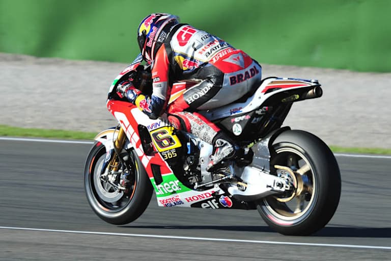 Stefan Bradl beim November-Test in Valencia