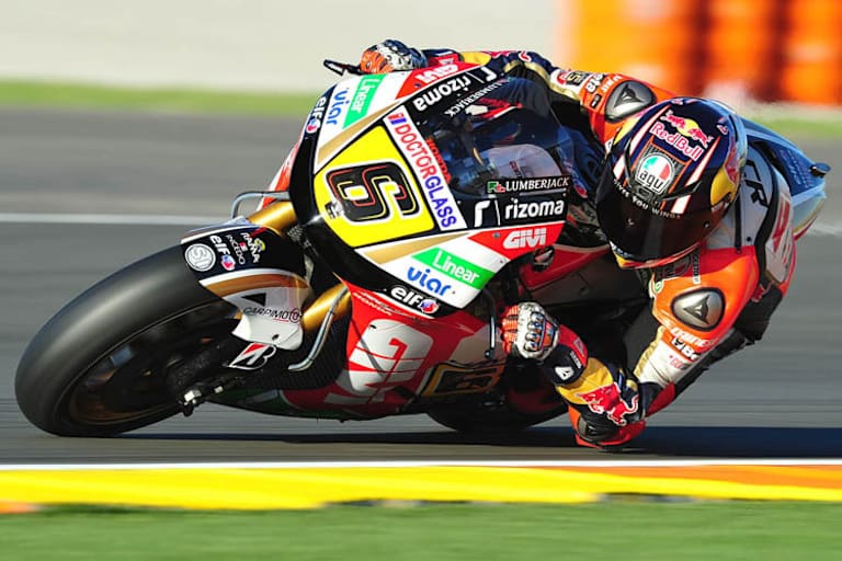 Stefan Bradl fand bei der modifizierten Hinterradbremse eine gute Lösung