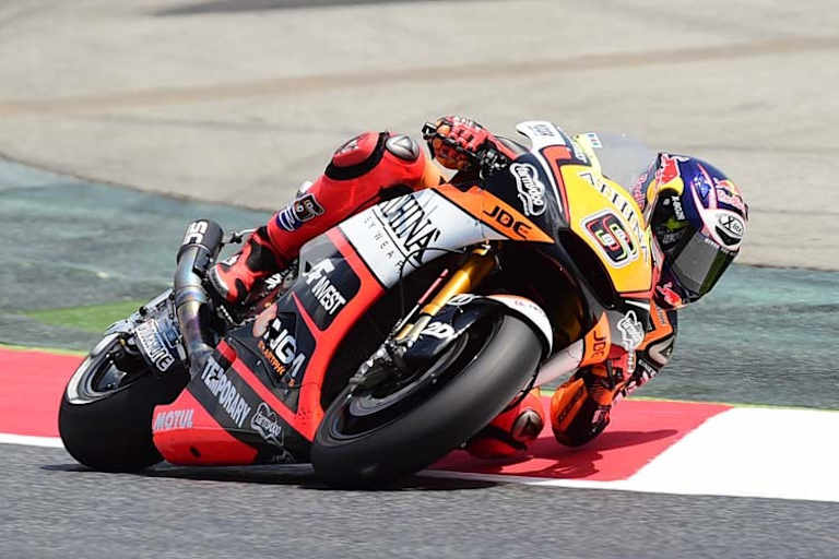 Stefan Bradl startet mit der Open-Yamaha am Sonntag von Platz 15