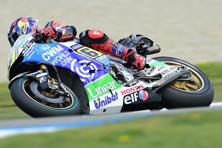 Stefan Bradl in Assen im CWM-Design