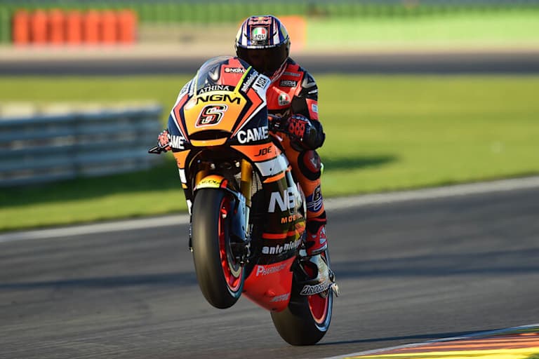 Stefan Bradl beim Valencia-Test