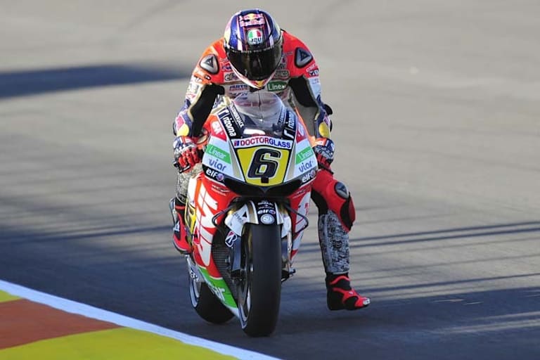 Stefan Bradl betrieb mit Rang 8 Schadensbegrenzung