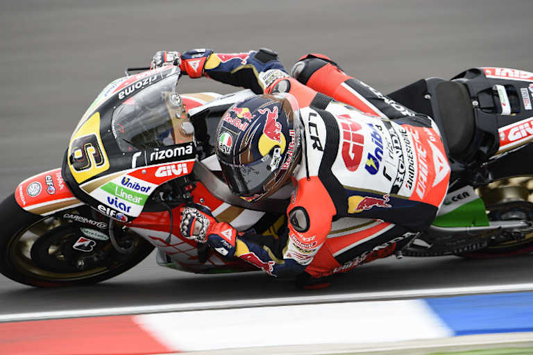 Sturz und Startplatz 9 für Stefan Bradl