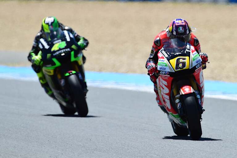 Im Rennen: Stefan Bradl wehrt sich gegen Pol Espargaró