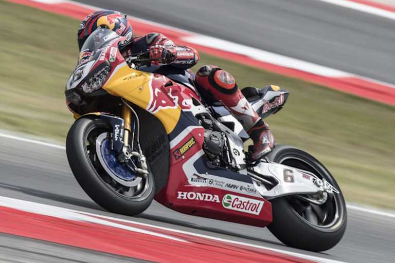 Stefan Bradl im Freitag-Training in Misano
