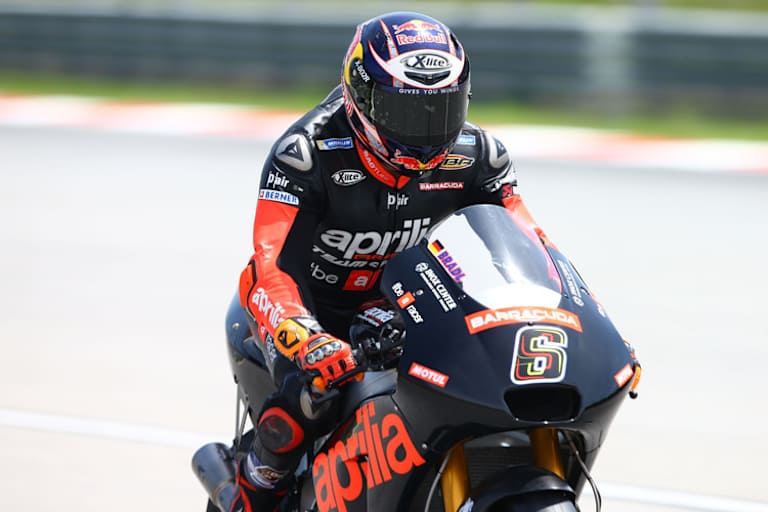 Stefan Bradl beim Sepang-Test