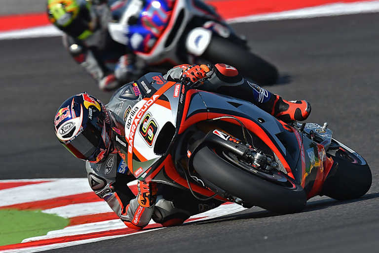 Stefan Bradl auf der Aprilia-RS-GP