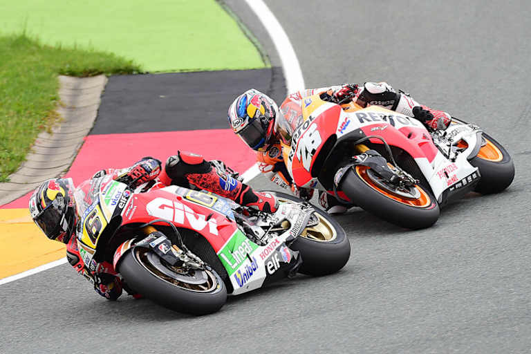 Stefan Bradl wird demnächst von Dani Pedrosa überholt