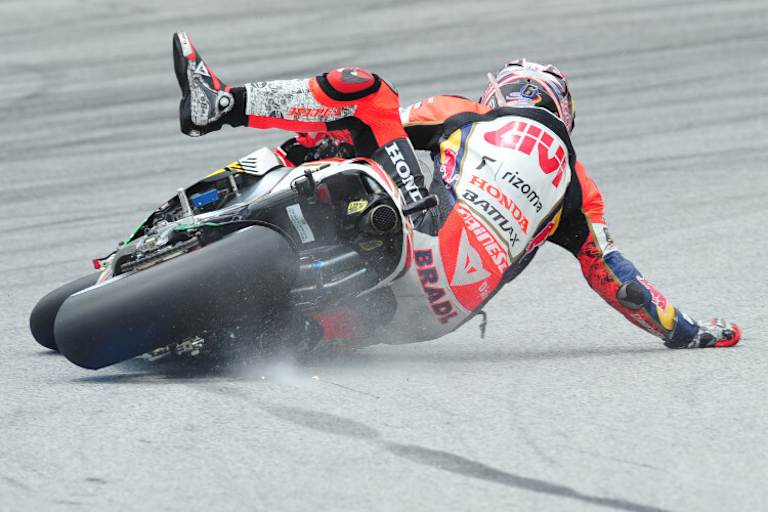 Stefan Bradl: Stürze waren auch technisch beding